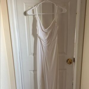 Hello Molly Strapless White Dress